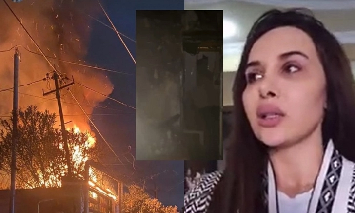 В Азербайджане сожгли дом ведущей? - ОФИЦИАЛЬНЫЙ ОТВЕТ МВД - ФОТО/ВИДЕО