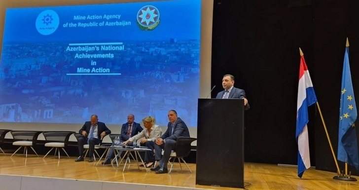 Минная проблема Азербайджана обсуждена на международном симпозиуме - ФОТО