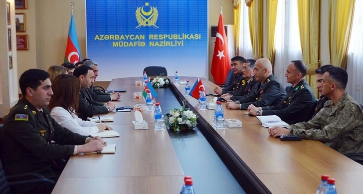 Азербайджан и Турция обменялись опытом в области военной информации - ФОТО