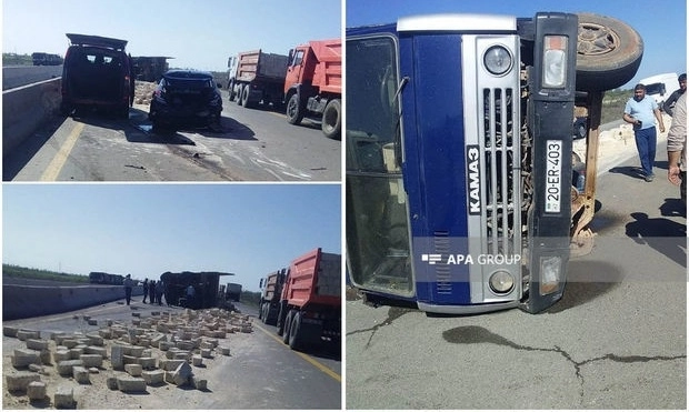 В Уджарском районе грузовик столкнулся с микроавтобусом и легковым автомобилем: есть пострадавшие - ФОТО