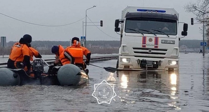 Число эвакуированных из-за паводков в Казахстане превысило 116 000