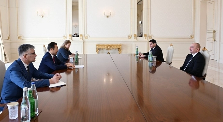 Президент Ильхам Алиев принял генсека Совещания по взаимодействию и мерам доверия в Азии