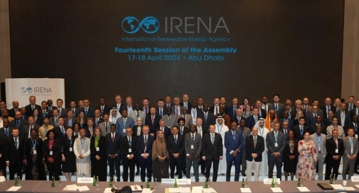 В ОАЭ открылась 14-я сессия Ассамблеи Международного агентства по возобновляемым источникам энергии - ФОТО