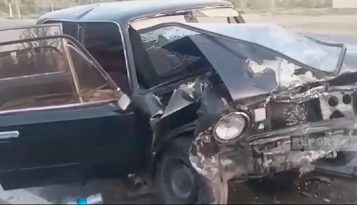 На автомагистрали Нахчыван-Шахбуз столкнулись два автомобиля: есть пострадавший