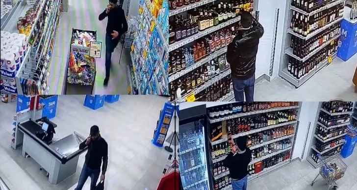 В Баку из магазина украдены спиртные напитки на восемь тысяч манатов - ФОТО/ВИДЕО