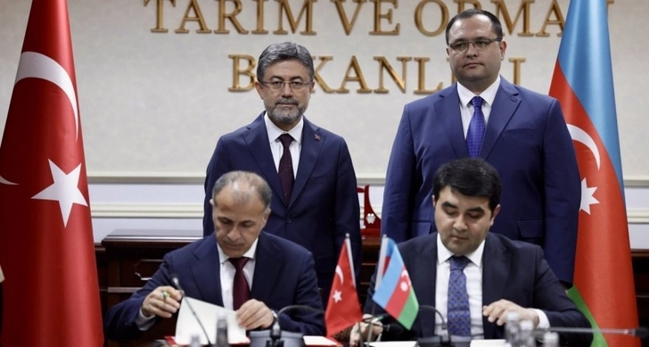 Азербайджан и Турция подписали декларацию о сотрудничестве в области аграрных исследований и разработок - ФОТО