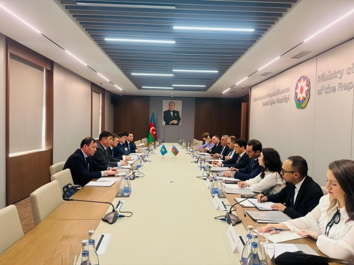 Проведены очередные консульские консультации между МИД Азербайджана и Казахстана - ФОТО