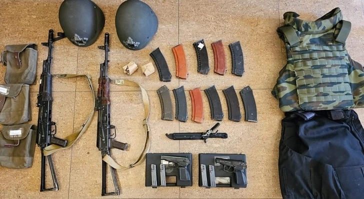 В Агдере обнаружено огнестрельное оружие