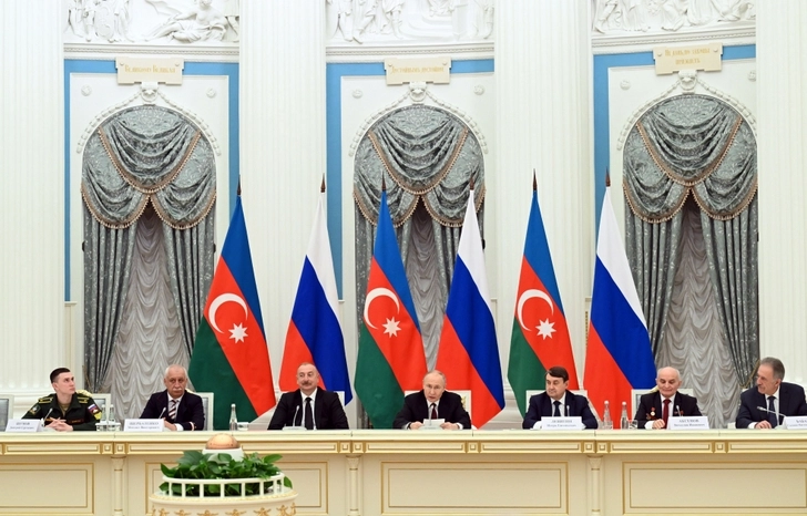 Ильхам Алиев: Владимир Путин и Гейдар Алиев заложили основу добрососедских отношений между АР и РФ
