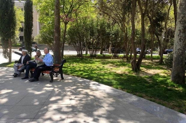 Куда исчезли скамейки в парке перед Академией наук? - ЗАЯВЛЕНИЕ - ФОТО