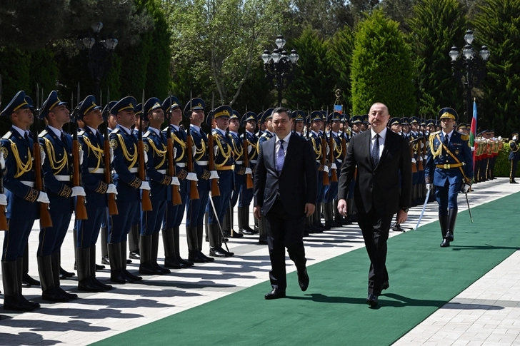 Состоялась церемония официальной встречи Президента Кыргызстана Садыра Жапарова - ВИДЕО/ФОТО