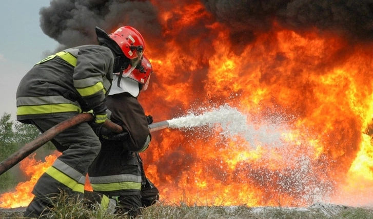 Пожар на открытой местности в поселке Сабунчи потушен - ОБНОВЛЕНО