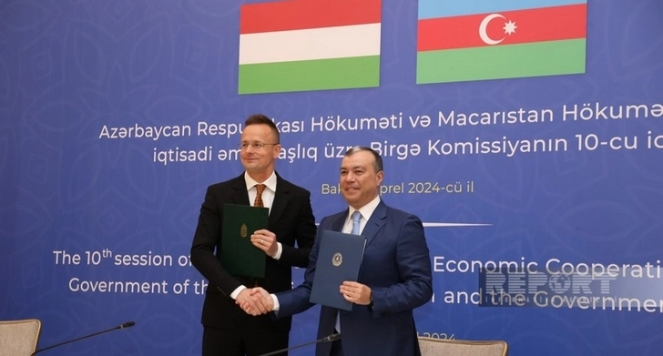 Подписан протокол по итогам заседания азербайджано-венгерской межправкомиссии - ФОТО