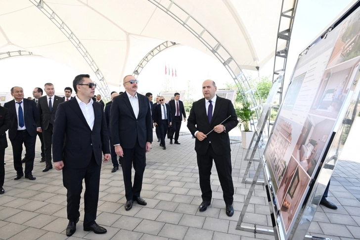 Президенты Азербайджана и Кыргызстана посетили город Агдам - ФОТО - ОБНОВЛЕНО