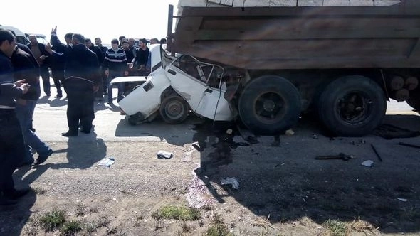 Страшная авария в Баку – ФОТО