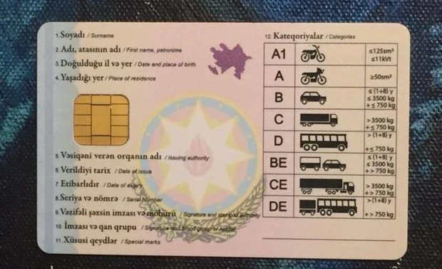 В Азербайджане выдадут новые водительские удостоверения