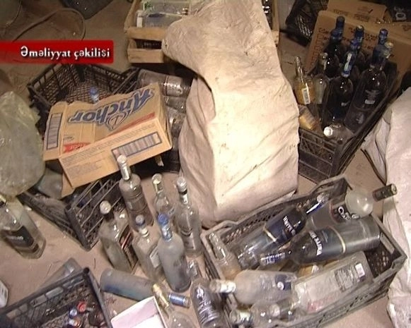В Баку раскрыто незаконное производство алкоголя