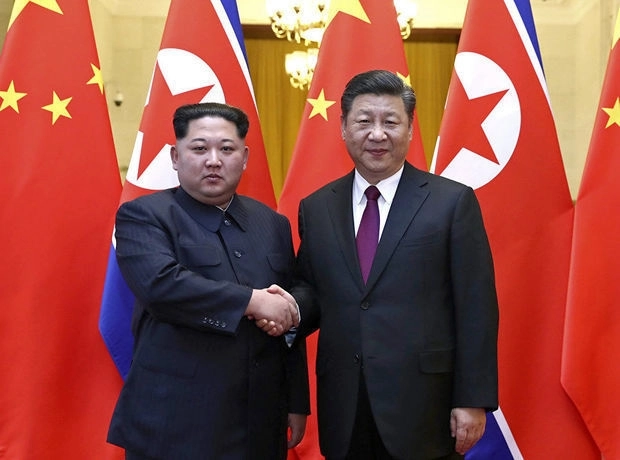 Ким Чен Ын встретился с Си Цзиньпином