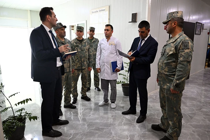 Media.az - Новости Азербайджана - Представители Аппарата Омбудсмена Азербайджана посетили воинскую часть Сухопутных войск