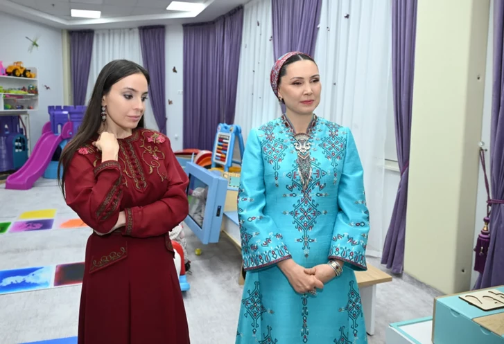 Media.az - Новости Азербайджана - Лейла Алиева ознакомилась с деятельностью Центра здоровья и реабилитации детей в Туркменистане