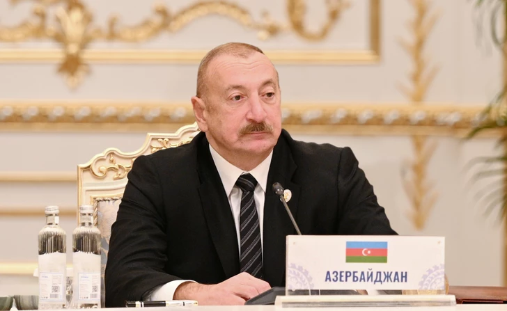 Media.az - Новости Азербайджана - Президент Ильхам Алиев в Душанбе выступил на заседании Совета глав государств СНГ в узком составе