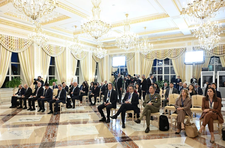 Media.az - Новости Азербайджана - Президент Ильхам Алиев и Председатель Совета министров Италии выступили с заявлениями для прессы