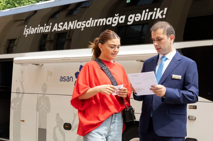 Media.az - Новости Азербайджана - Передвижная служба ASAN xidmət обслужила около 500 азербайджанцев в Тбилиси