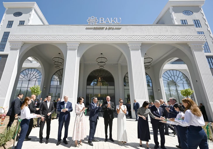 Media.az - Новости Азербайджана - На открытии отеля Baku Resort & Spa в Кыргызстане присутствовал Ильхам Алиев