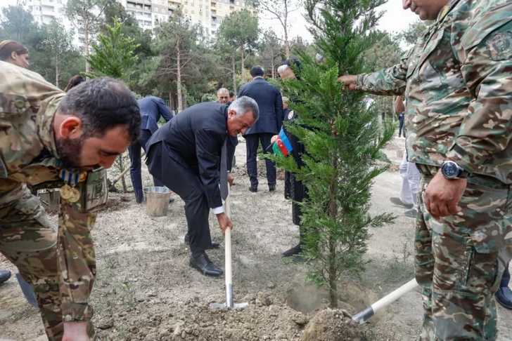 Media.az - Новости Азербайджана - В Абшеронском районе прошло мероприятие в связи с Днём памяти