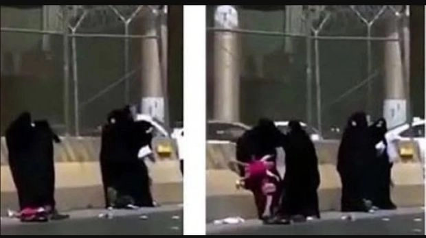 Жестокая драка женщин в хиджабах – ВИДЕО