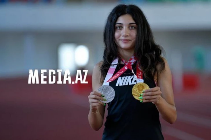 В Баку проходит свадьба паралимпийской чемпионки Ламии Велиевой