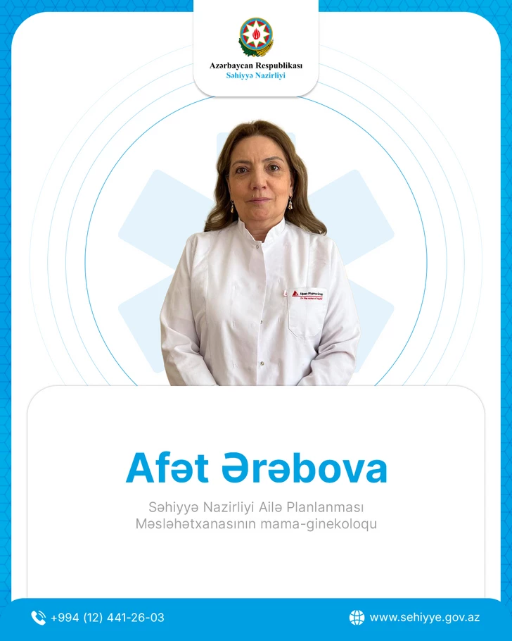 Media.az - Новости Азербайджана - В Минздраве Азербайджана рассказали, почему репродуктивное здоровье — это не только беременность