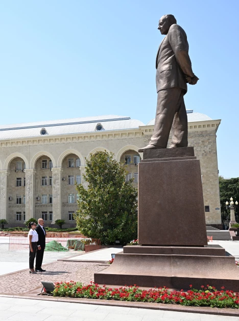 Media.az - Новости Азербайджана - Алиевы посетили Гянджу: визит Президента и Первой леди