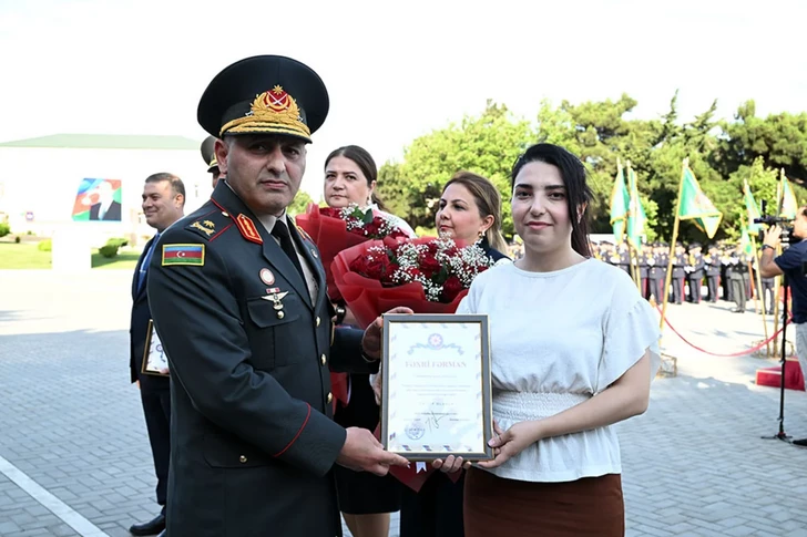 Media.az - Новости Азербайджана - В Военном лицее имени Джамшида Нахчыванского состоялась 54-я церемония выпуска