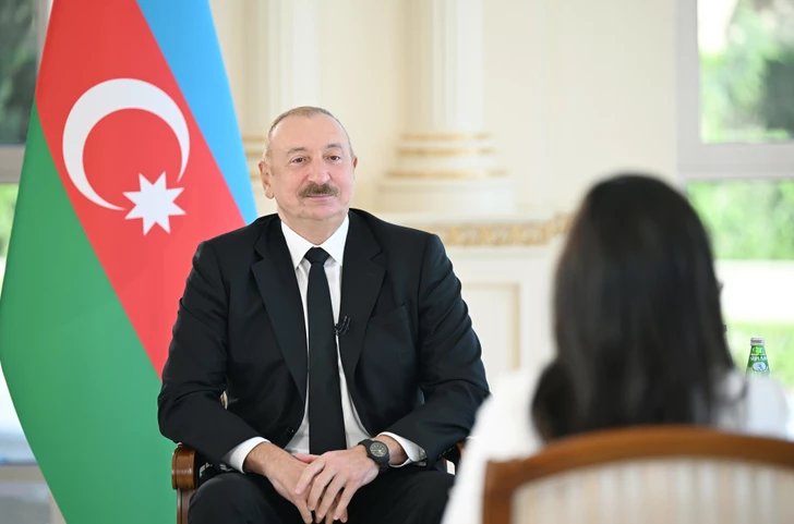 Media.az - Новости Азербайджана - Президент Азербайджана Ильхам Алиев дал интервью телеканалу «Аль-Арабия»