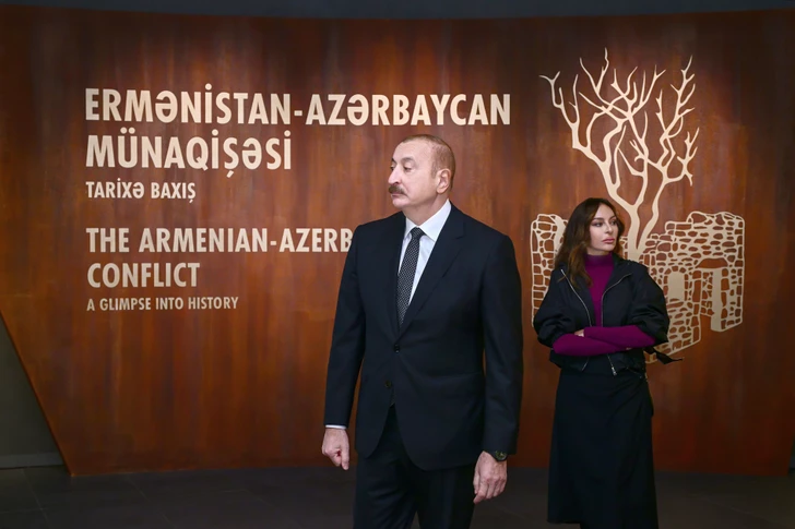 Media.az - Новости Азербайджана - Открытие Музея Победы в Баку: Президент и первая леди