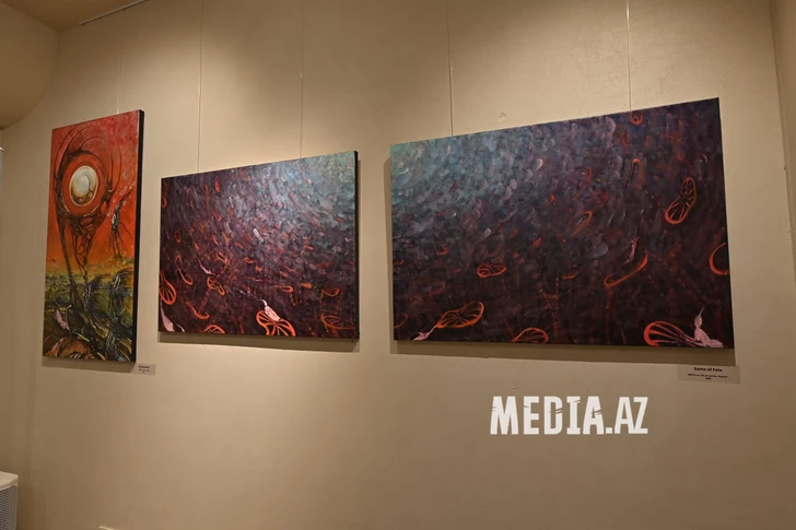 Media.az - Новости Азербайджана - «Бесконечность внутри нас»: в Nine Senses Art Center открылась выставка Марьям Кенгерли