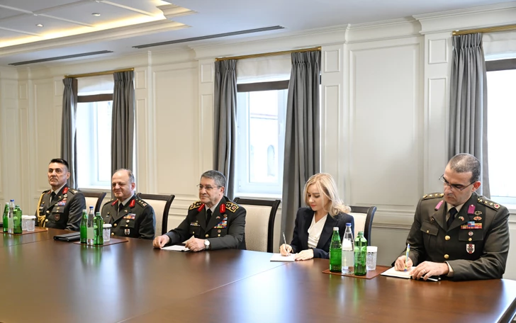 Media.az - Новости Азербайджана - Президент Ильхам Алиев принял начальника Генерального штаба ВС Турции