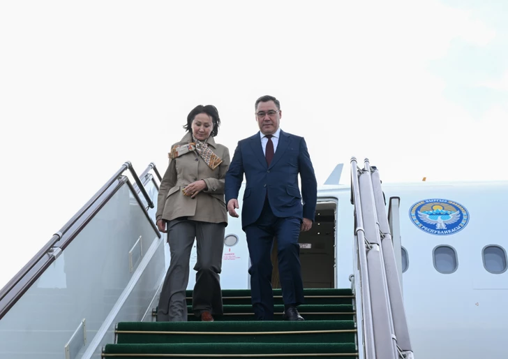 Media.az - Новости Азербайджана - Президент Кыргызстана прибыл в Азербайджан
