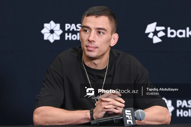 Боец UFC Мануэль Торрес поблагодарил жителей Баку за теплый прием
