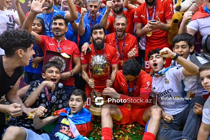 Media.az - Новости Азербайджана - В Баку прошла церемония награждения чемпионата мира по мини-футболу