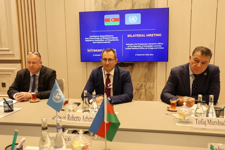 Media.az - Новости Азербайджана - Генпрокурор Азербайджана и представитель ООН обсудили борьбу с терроризмом