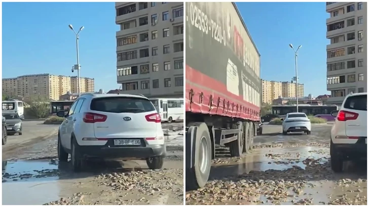 Жители Хырдалана недовольны состоянием дорог в городе