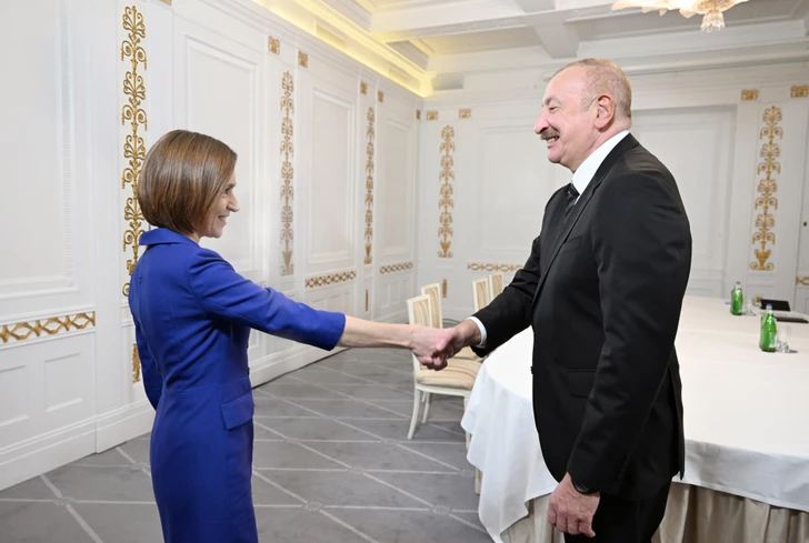 Media.az - Новости Азербайджана - Встреча Алиева и Президента Молдовы состоялась в Копенгагене.