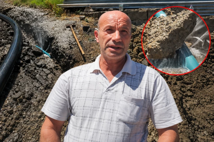 Ни воды, ни газа: в Масазыре раскопки превратили улицу в коммунальный ад