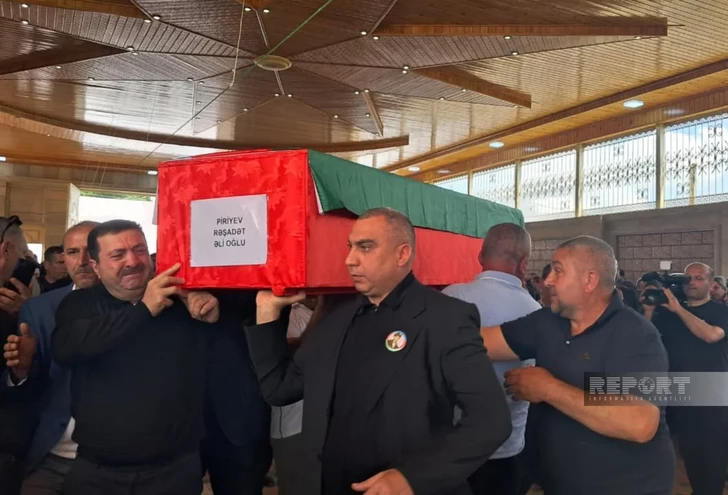 Media.az - Новости Азербайджана - Останки шехида Первой Карабахской войны Рашадата Пириева преданы земле в Бардинском районе
