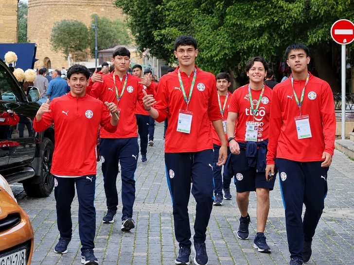 Media.az - Новости Азербайджана - Юные футболисты чемпионата FIFA U-15 провели день отдыха с музыкой, играми и экскурсиями по Баку
