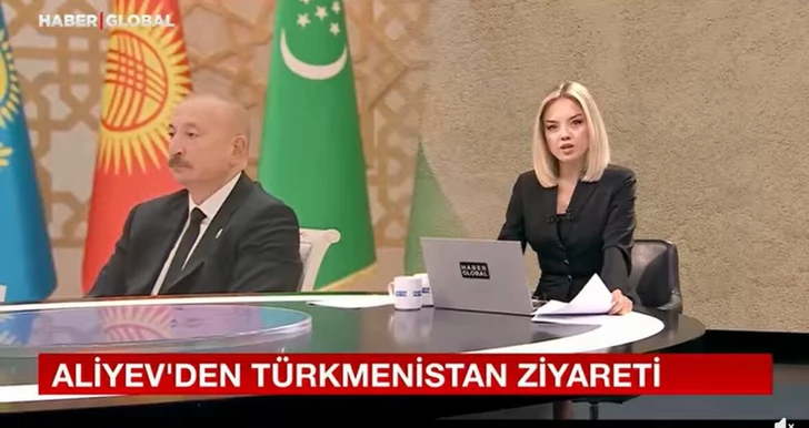 Media.az - Новости Азербайджана - СМИ Турции широко осветили визит Президента Азербайджана в Туркменистан