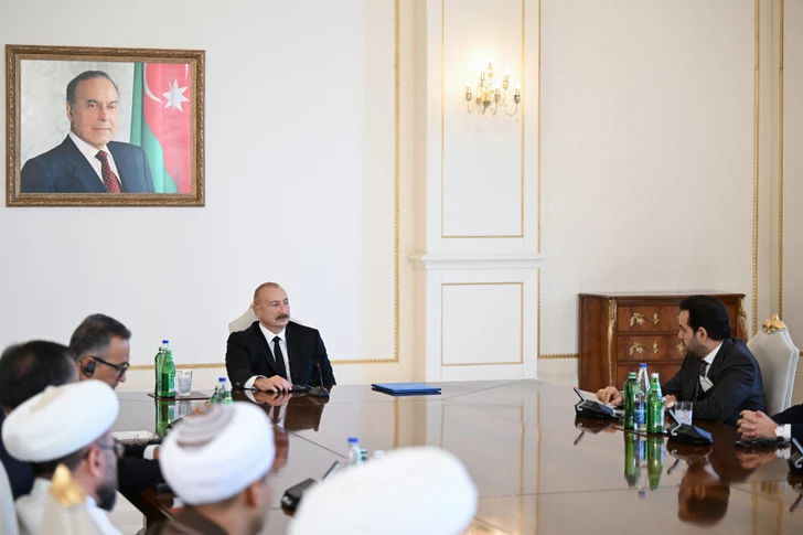 Media.az - Новости Азербайджана - Президент Ильхам Алиев принял участников проходящих в Баку международных конференций