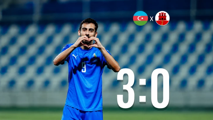 Сборная Азербайджана U21 разгромила Гибралтар в заключительном матче отбора